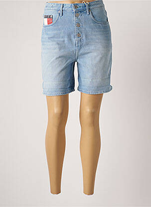 Short bleu TOMMY HILFIGER femme