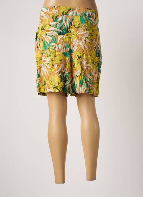 Short jaune MANGO pour femme