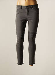 Jeans coupe slim gris VERO MODA femme
