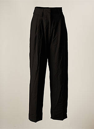 Pantalon large noir YUGEN pour femme