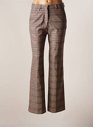 Pantalon flare gris L'IMPECCABLE MARCEL femme
