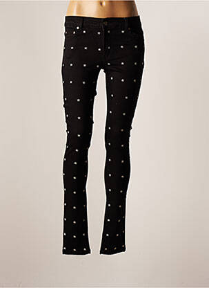 Pantalon slim noir NIKKIE homme