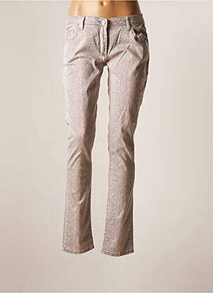 Pantalon droit gris ASTRID BLACK LABEL femme