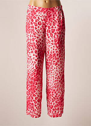 Pantalon droit rose BELLITA femme
