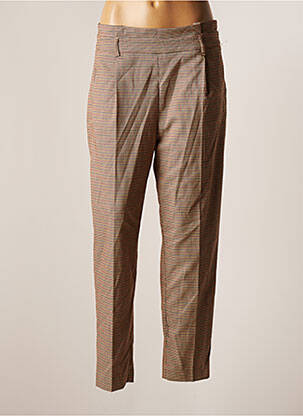 Pantalon droit marron KOCCA femme
