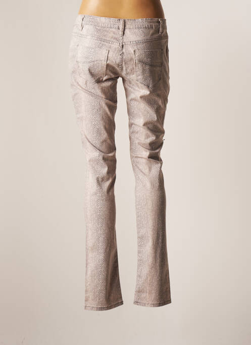 Pantalon droit gris ASTRID BLACK LABEL pour femme