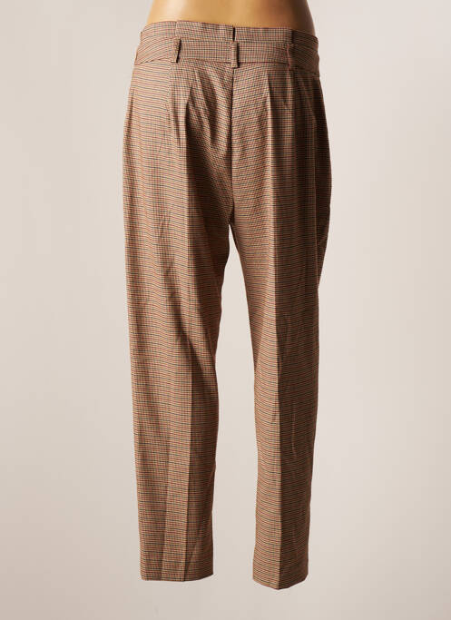 Pantalon droit marron KOCCA pour femme