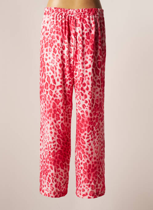 Pantalon droit rose BELLITA pour femme