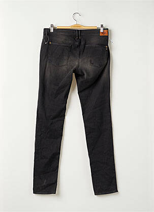 Jeans coupe slim noir LE TEMPS DES CERISES femme