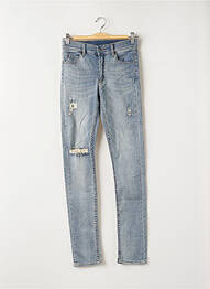 Jeans coupe slim bleu CHEAP MONDAY femme