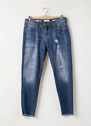 Jeans coupe droite bleu GAUDI femme