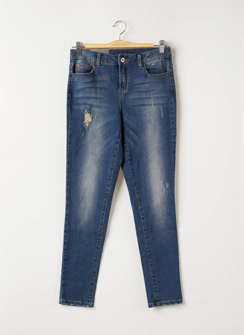 Jeans coupe slim bleu VILA femme