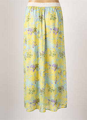 Jupe longue jaune BELLITA femme