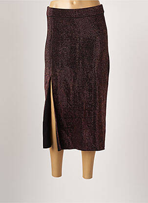 Jupe longue marron DEUX. BY ELINE DE MUNCK femme