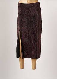 Jupe longue marron DEUX. BY ELINE DE MUNCK femme
