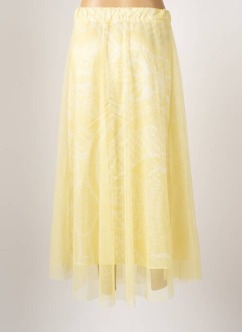 Jupe longue jaune BELLITA pour femme