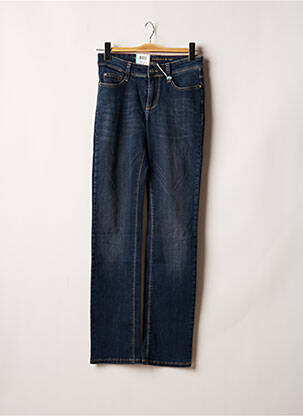 Jeans coupe droite bleu MAC femme