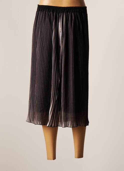 Jupe mi-longue noir BELLITA pour femme