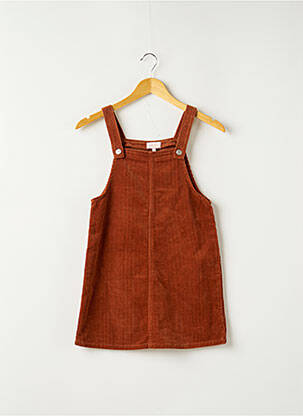 Robe mi-longue marron ONLY fille