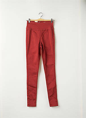 Pantalon slim orange PIECES femme