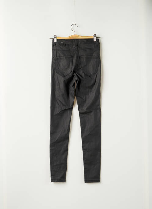 Pantalon slim noir VERO MODA pour femme