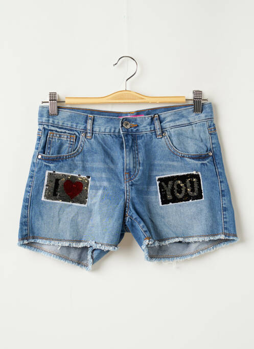 Short bleu GUESS pour fille