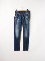 Jeans coupe slim bleu PEPE JEANS femme