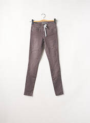 Jeans skinny gris ONLY pour femme seconde vue