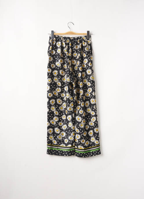 Pantalon 7/8 noir MANGO pour femme