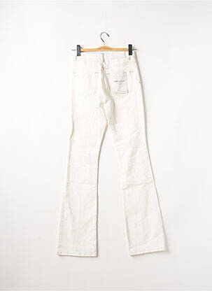 Jean coupe flare blanc ASTRID BLACK LABEL femme