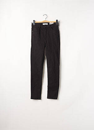 Jeans coupe slim noir MANGO femme