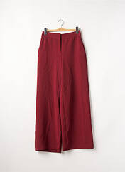 Pantalon large rouge VERO MODA pour femme seconde vue