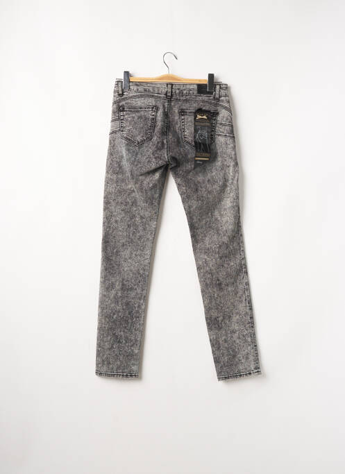 Jeans coupe slim gris FRACOMINA pour femme