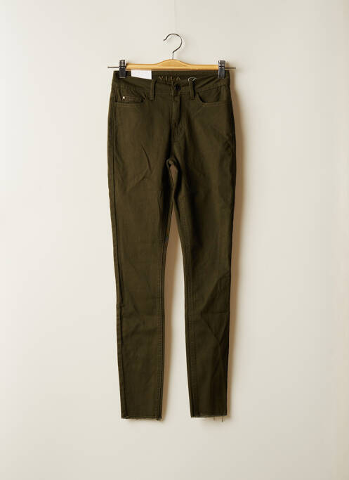Pantalon slim vert VILA femme
