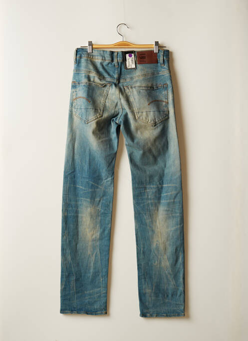 Jeans coupe droite bleu RAW-7 pour homme