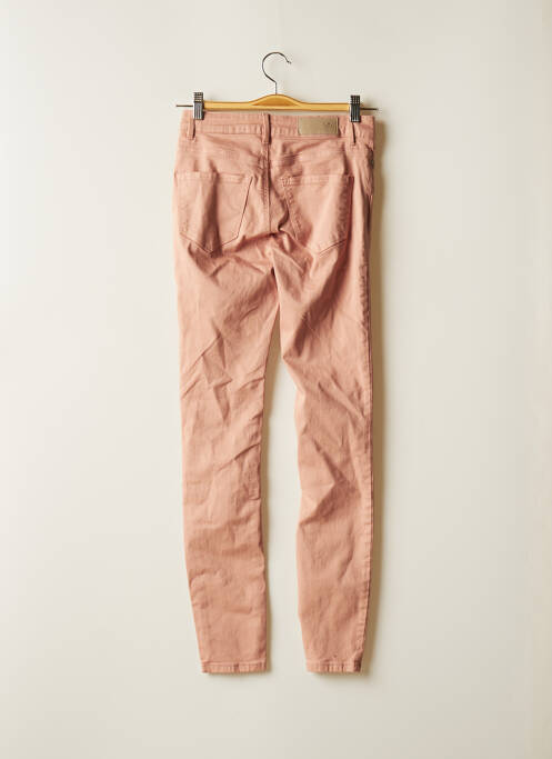 Pantalon slim rose VERO MODA pour femme