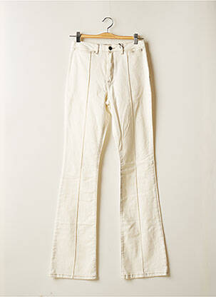 Jean coupe flare blanc ASTRID BLACK LABEL femme