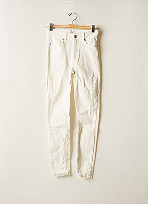 Pantalon slim blanc ONLY femme
