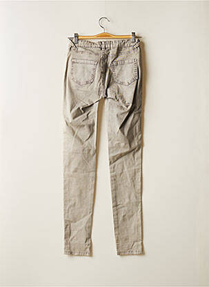 Jeans coupe slim gris GEISHA fille