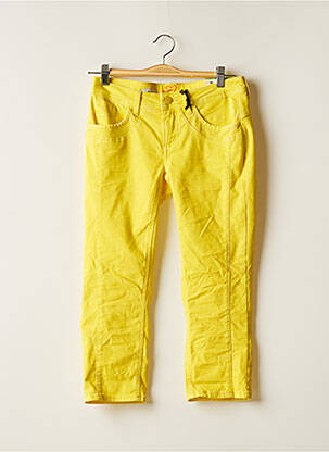 Pantacourt jaune STREET ONE femme