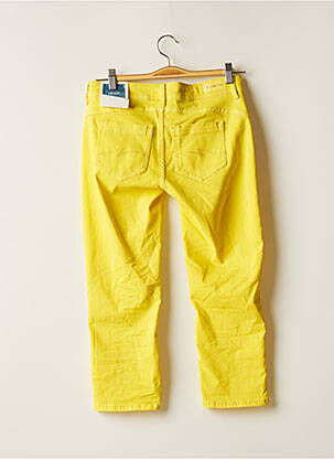 Pantacourt jaune STREET ONE femme