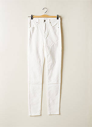 Jeans coupe slim blanc TOXIK3 pour femme
