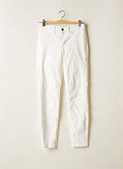 Pantalon slim blanc VILA pour femme seconde vue