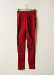 Pantalon slim rouge PIECES pour femme seconde vue