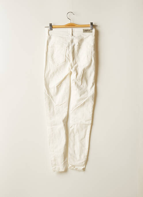 Pantalon slim blanc ONLY femme