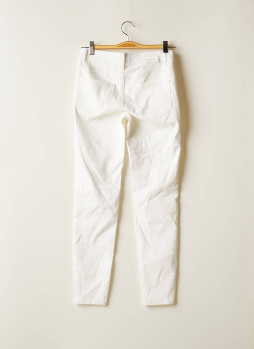 Pantalon slim blanc VILA pour femme