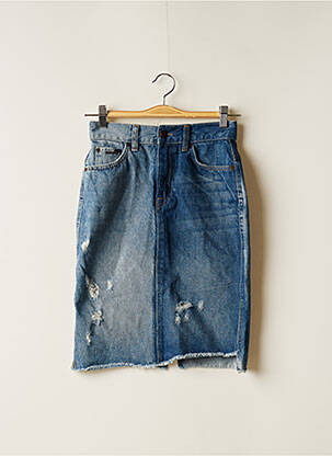 Jupe mi-longue bleu PEPE JEANS femme