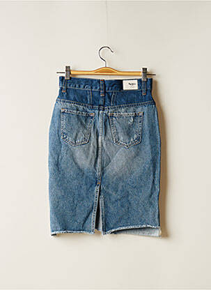 Jupe mi-longue bleu PEPE JEANS femme
