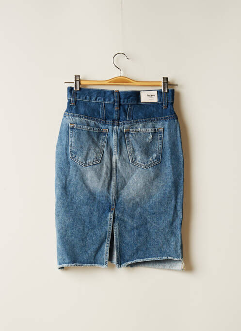 Jupe mi-longue bleu PEPE JEANS pour femme