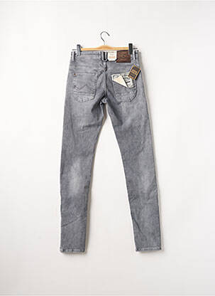 Jeans coupe slim gris PETROL INDUSTRIES homme